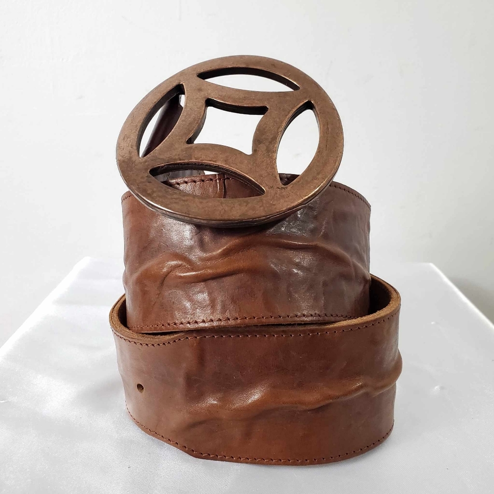 Vintage Cirque du Soleil Genuine Leather Belt